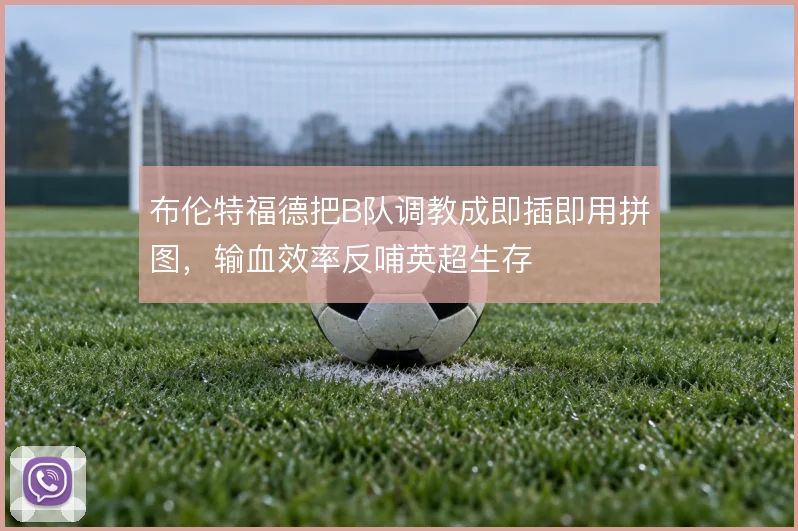布伦特福德把B队调教成即插即用拼图,输血效率反哺英超生存